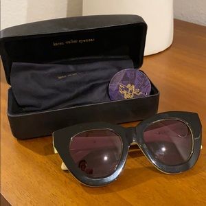 Karen Walker Cat Eye Trendy Sunglasses